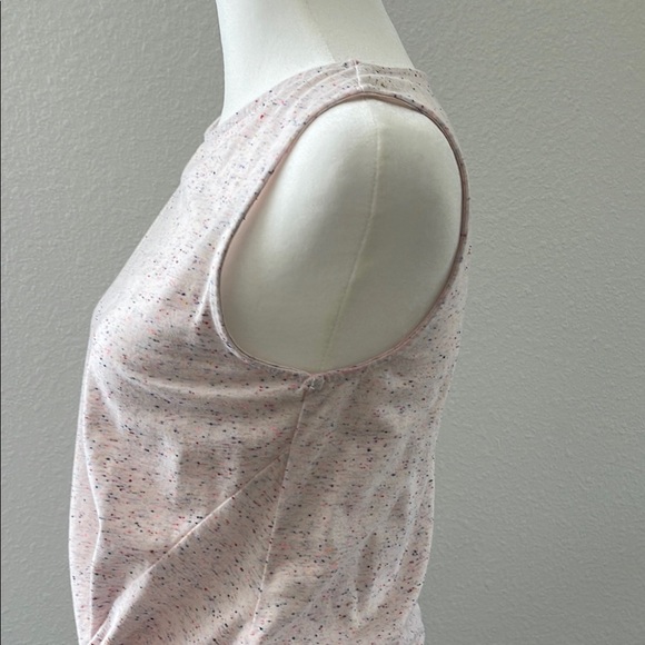 Speckled Pink Sleeveless Women's Top - Picture 3 of 7